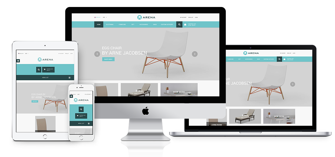 Arena - Modern Furniture PrestaShop Theme