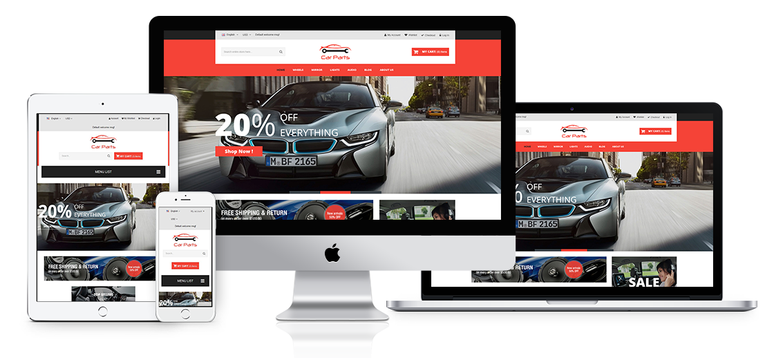 Carparts - Auto Mechanic PrestaShop Theme