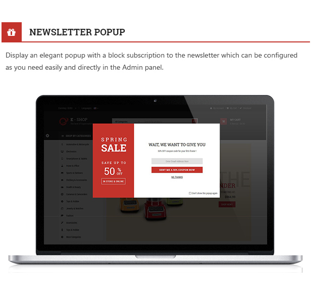 Eshop - Shopping Houseware & Electronics Responsive PrestaShop 1.7 Theme