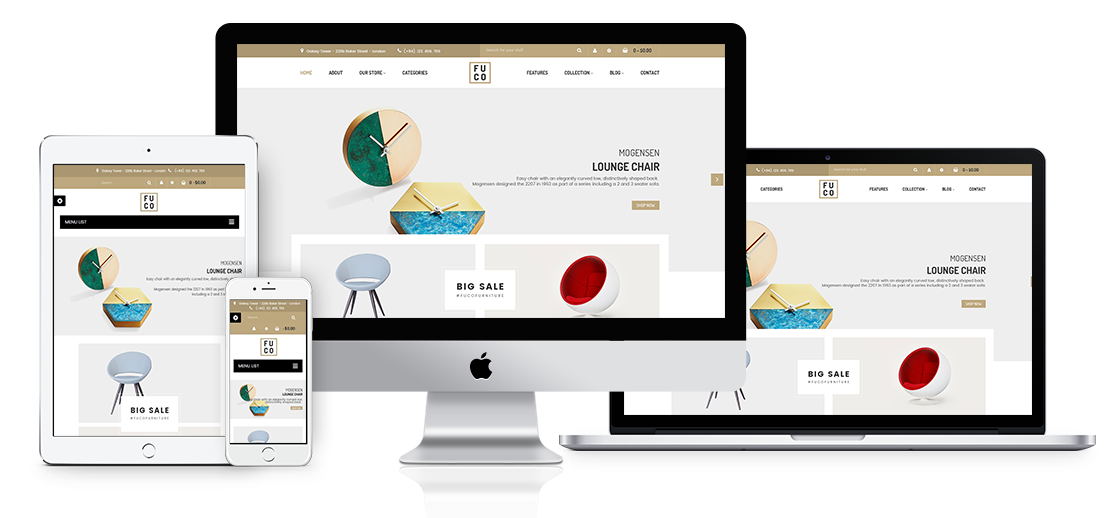 Fuco - Handmade Furniture PrestaShop Theme