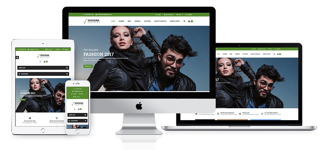 Havana - Shopping Sport & Electronic PrestaShop Theme