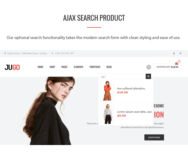Jugo - Minimalist Fashion PrestaShop Theme