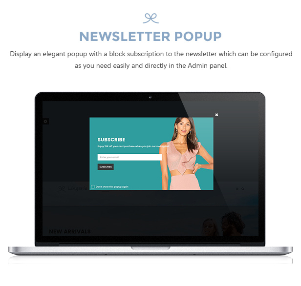 Lingerie Store - Beach Clothing PrestaShop Theme