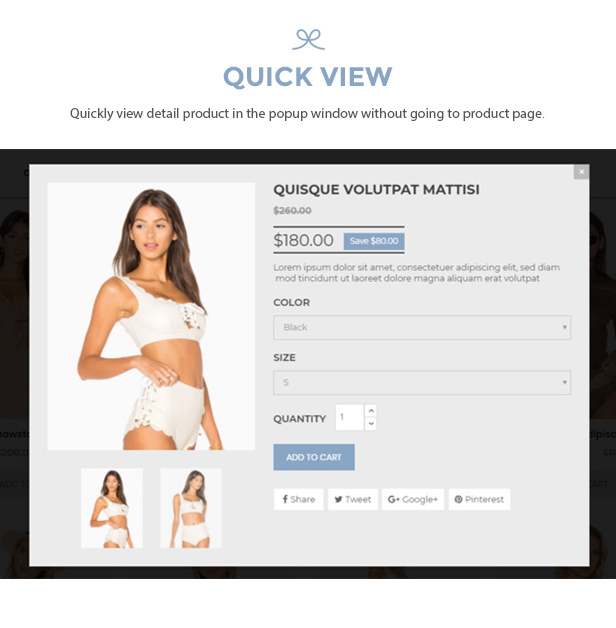 Lingerie Store - Beach Clothing PrestaShop Theme