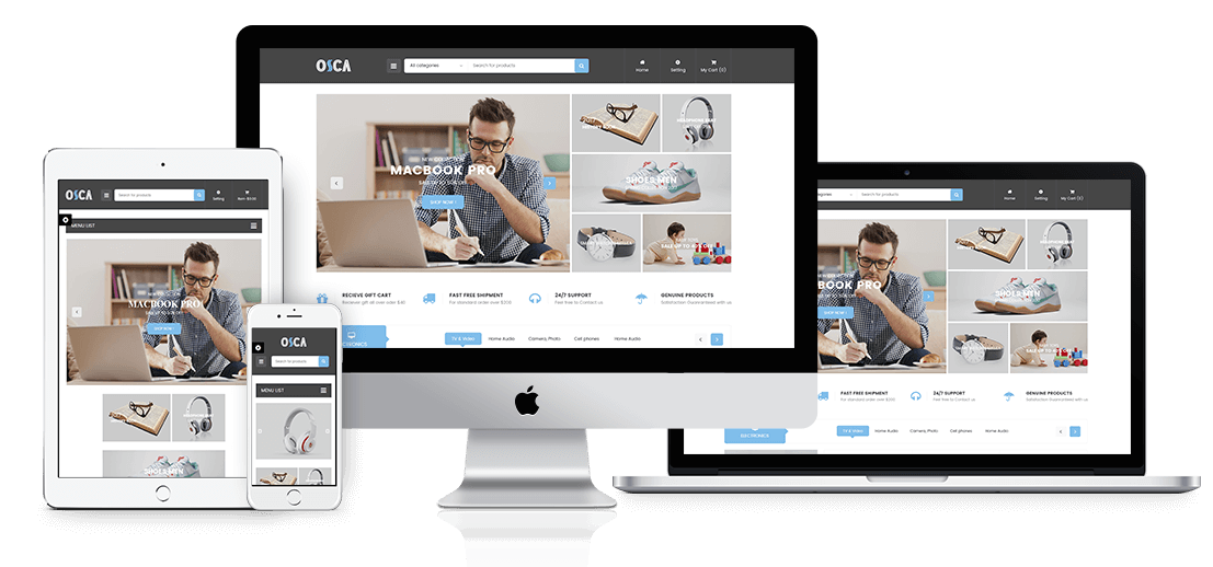 Osca - Clean Shopping PrestaShop Theme