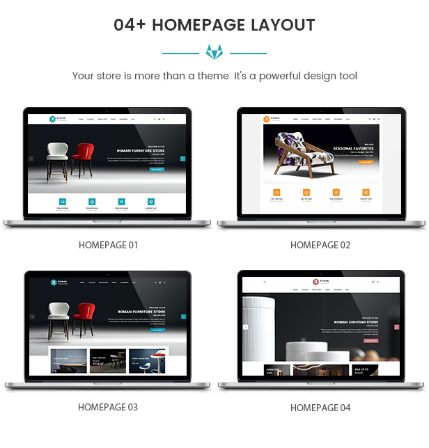 Roman - Interior Furniture PrestaShop Theme