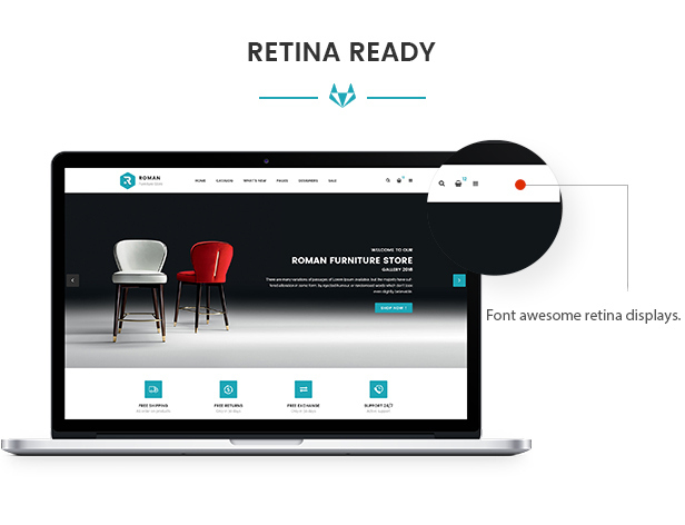 Roman - Interior Furniture PrestaShop Theme