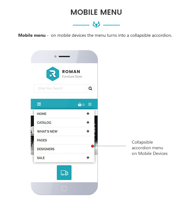 Roman - Interior Furniture PrestaShop Theme