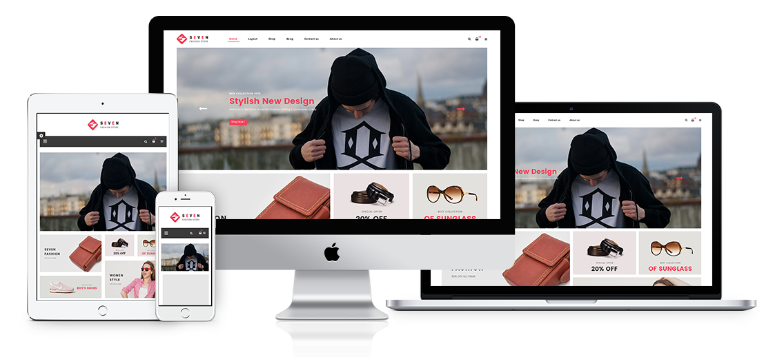 Seven - Minimal Fashion PrestaShop Theme