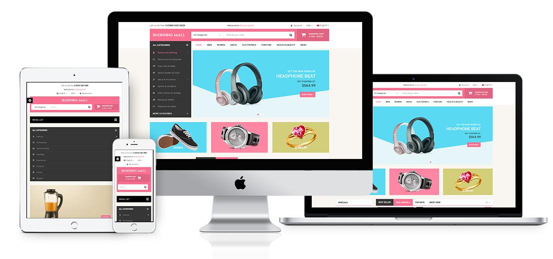 Shopping Mall - SuperMarket PrestaShop Theme
