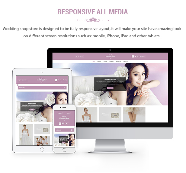 Wedding Shop - Love Paradise PrestaShop Theme