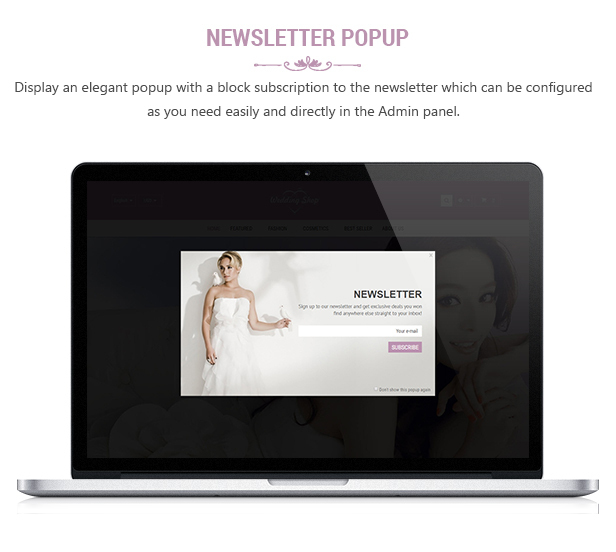 Wedding Shop - Love Paradise PrestaShop Theme