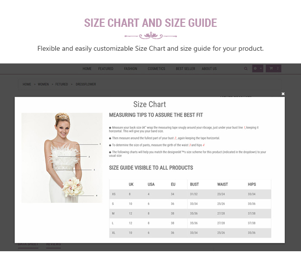 Wedding Shop - Love Paradise PrestaShop Theme