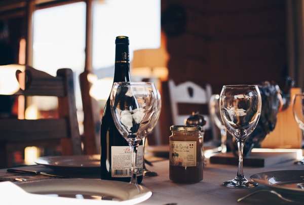 Wine with friends